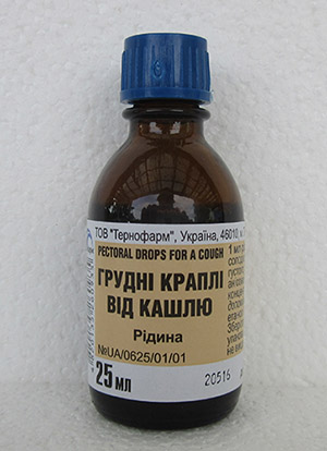 Капли грудные,25мл /Chest drops,25ml